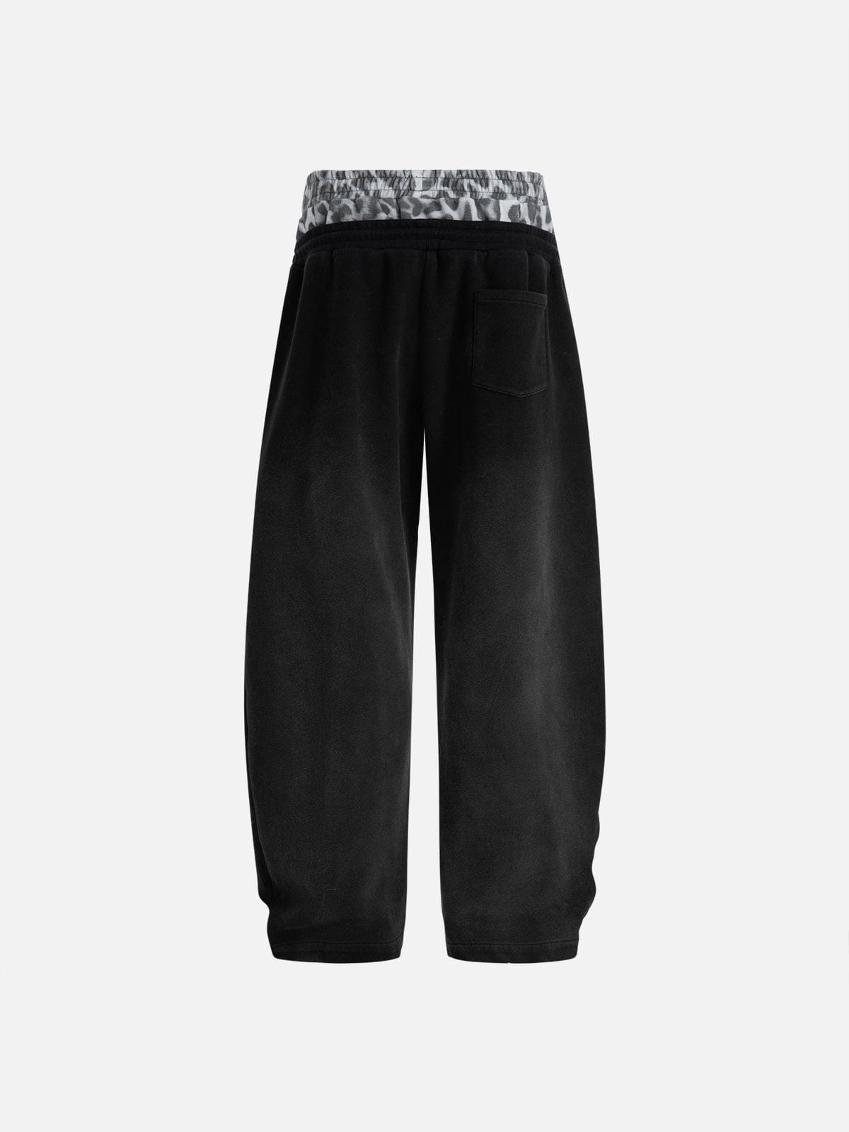 Aelfric Eden Leopard Double Waist Baggy Sweatpants
