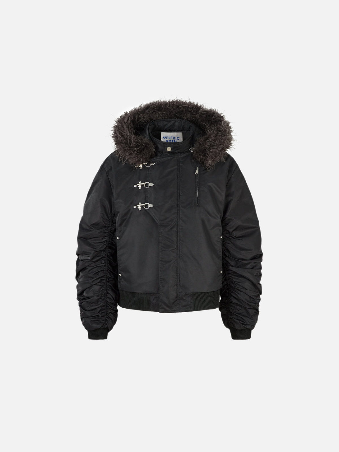 Aelfric Eden Faux Fur Buckle Bomber Coat – Aelfric eden