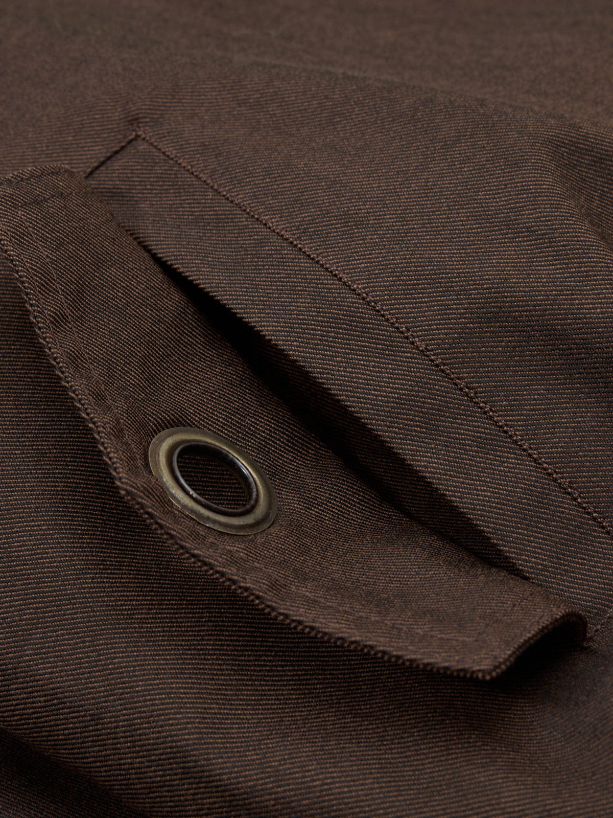 Aelfric Eden Asymmetric Faux Fur Collar Coat