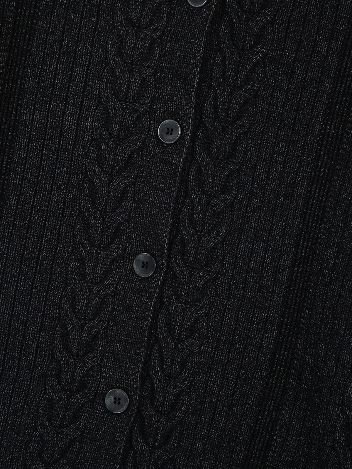 Aelfric Eden Cable Knit High-Neck Cardigan