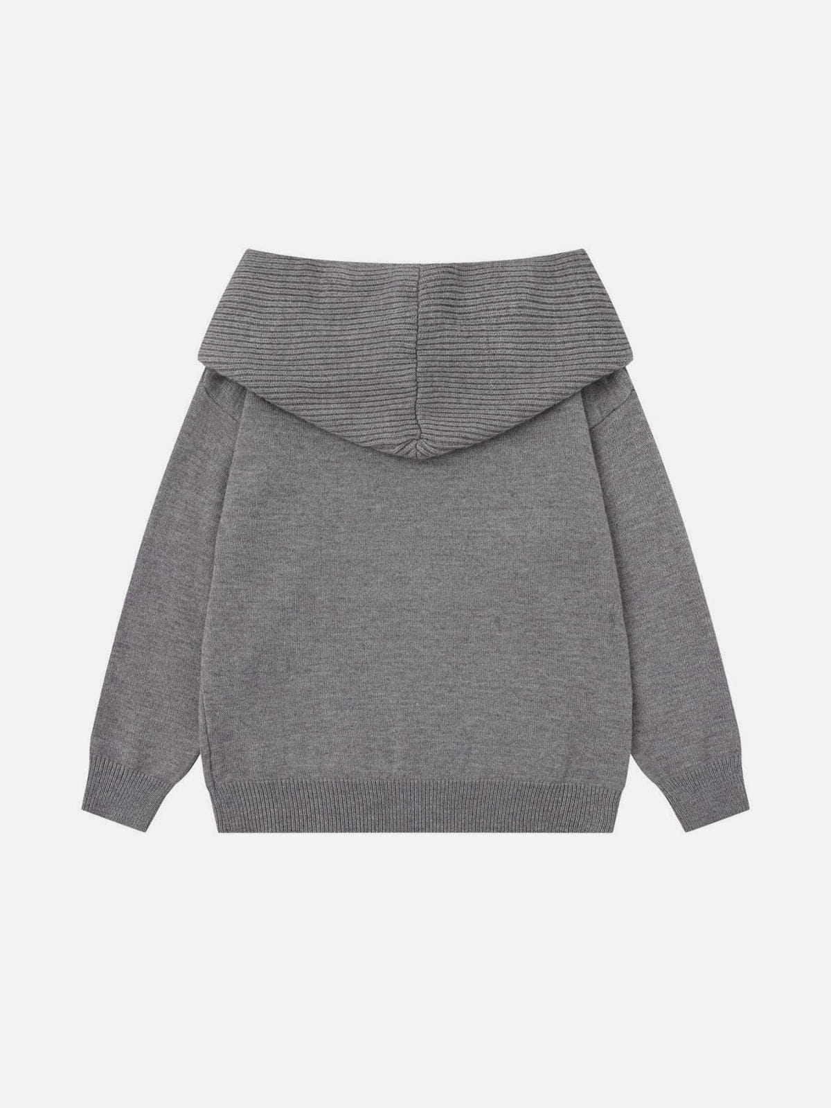 Aelfric Eden Off-The-Shoulder Hooded Sweater