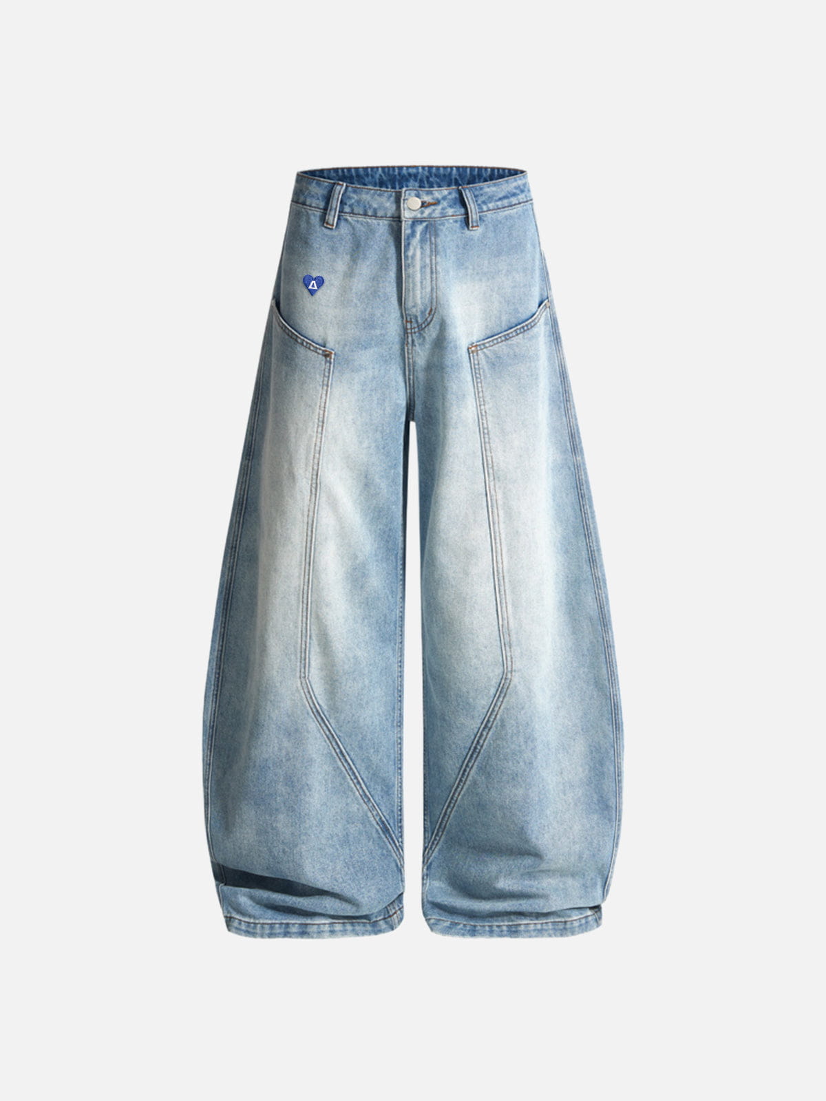 Aelfric Eden Seam Panel Baggy Barrel Jeans – Aelfric eden