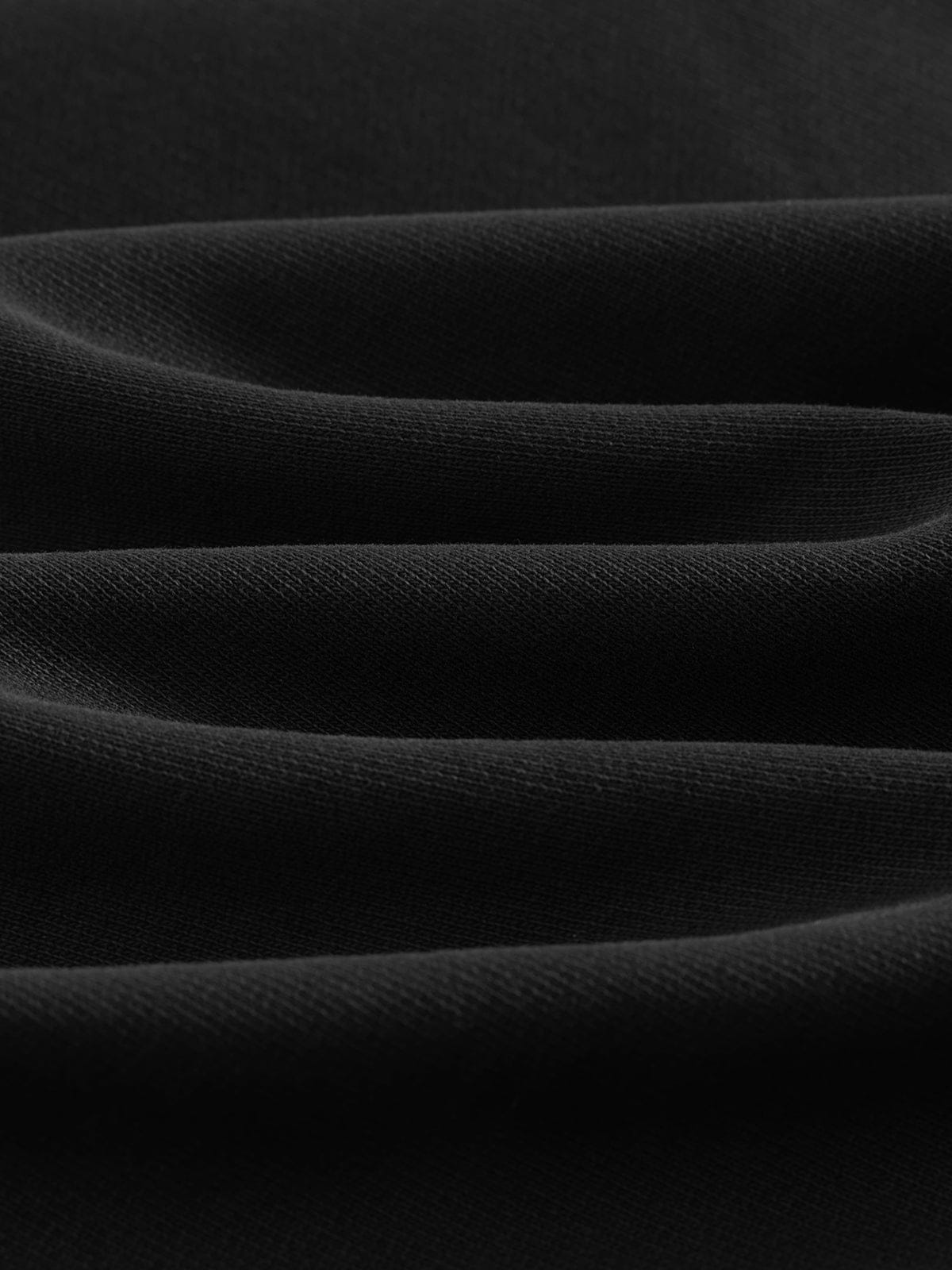 Aelfric Eden Boxy Distressed Half Zip Hoodie