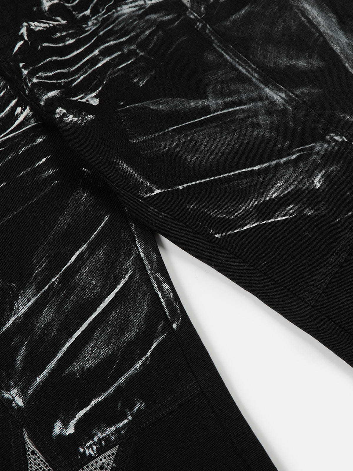 Aelfric Eden Washed Rhinestone Star Baggy Barrel Jeans