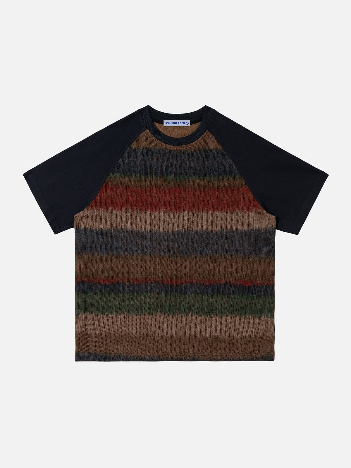 Aelfric Eden Color Block Stripe Raglan Tee