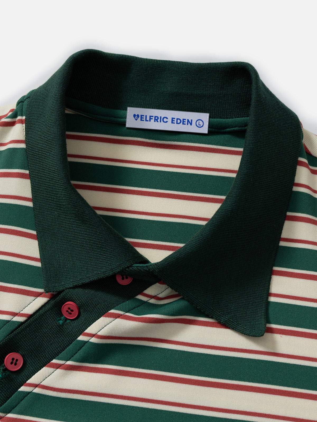 Aelfric Eden Stripe Polo Tee