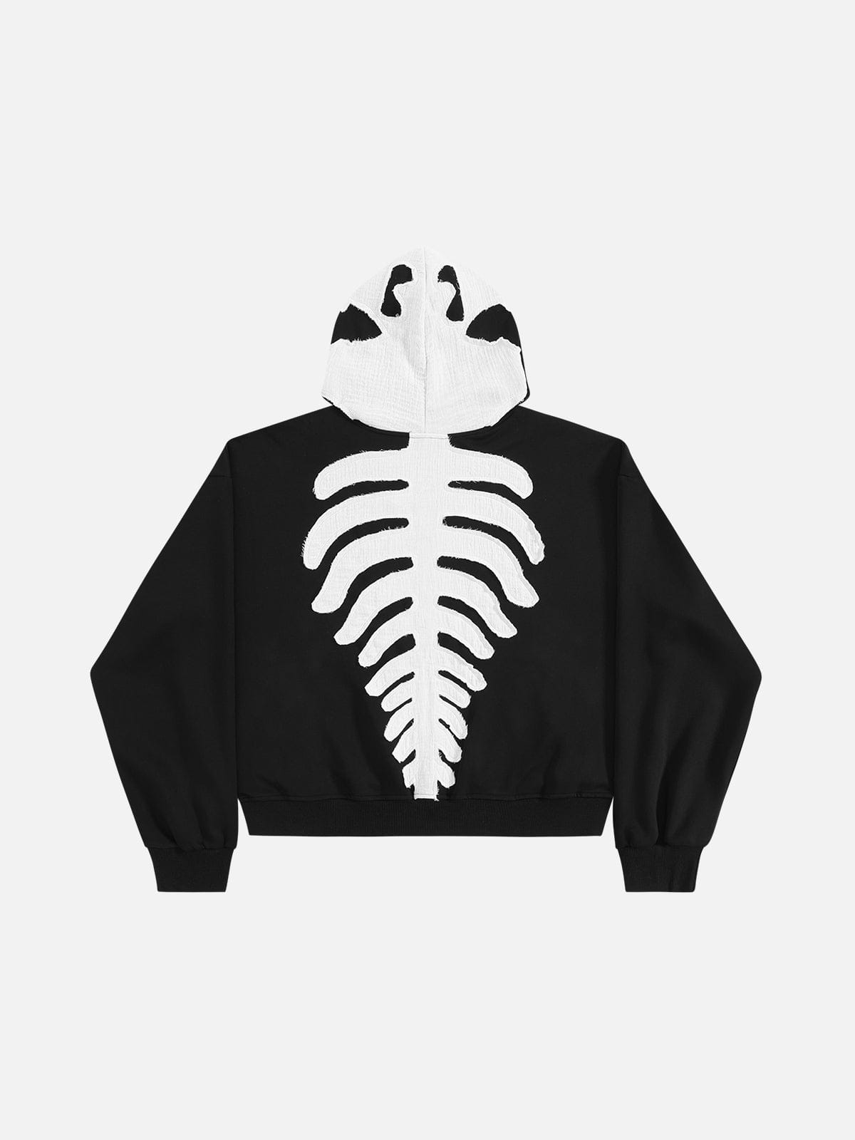 Aelfric Eden Boxy Skeleton Patch Zip Up Hoodie – Aelfric eden