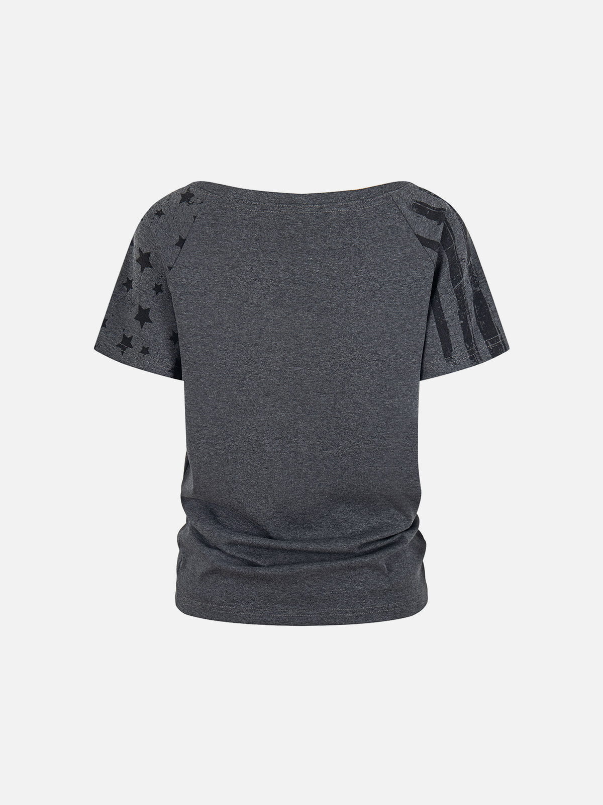 Aelfric Eden Flag Star Off-The-Shoulder Tee