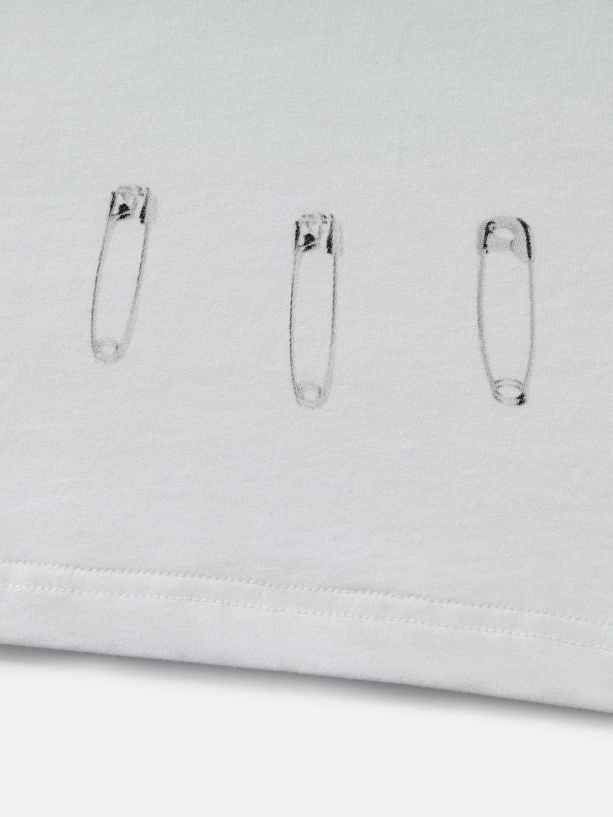 Aelfric Eden Safety Pin Heart Stripe Tee