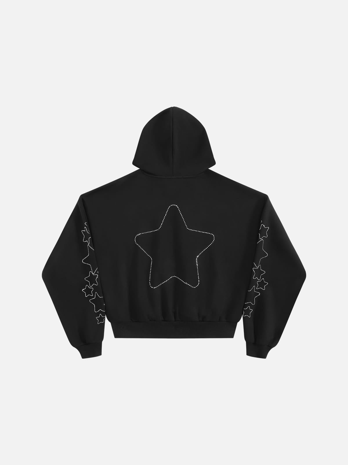 Aelfric Eden Boxy Rhinestone Star Pullover Hoodie – Aelfric eden