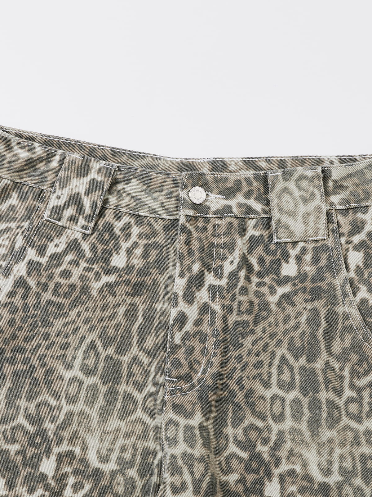 Aelfric Eden Leopard Print Longline Jorts – Aelfric eden