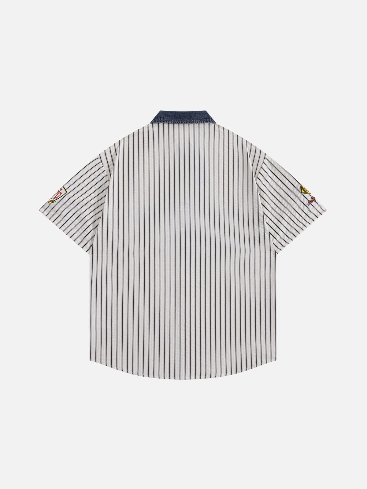 Aelfric Eden Stripe Patch Short Sleeve Shirt – Aelfric eden