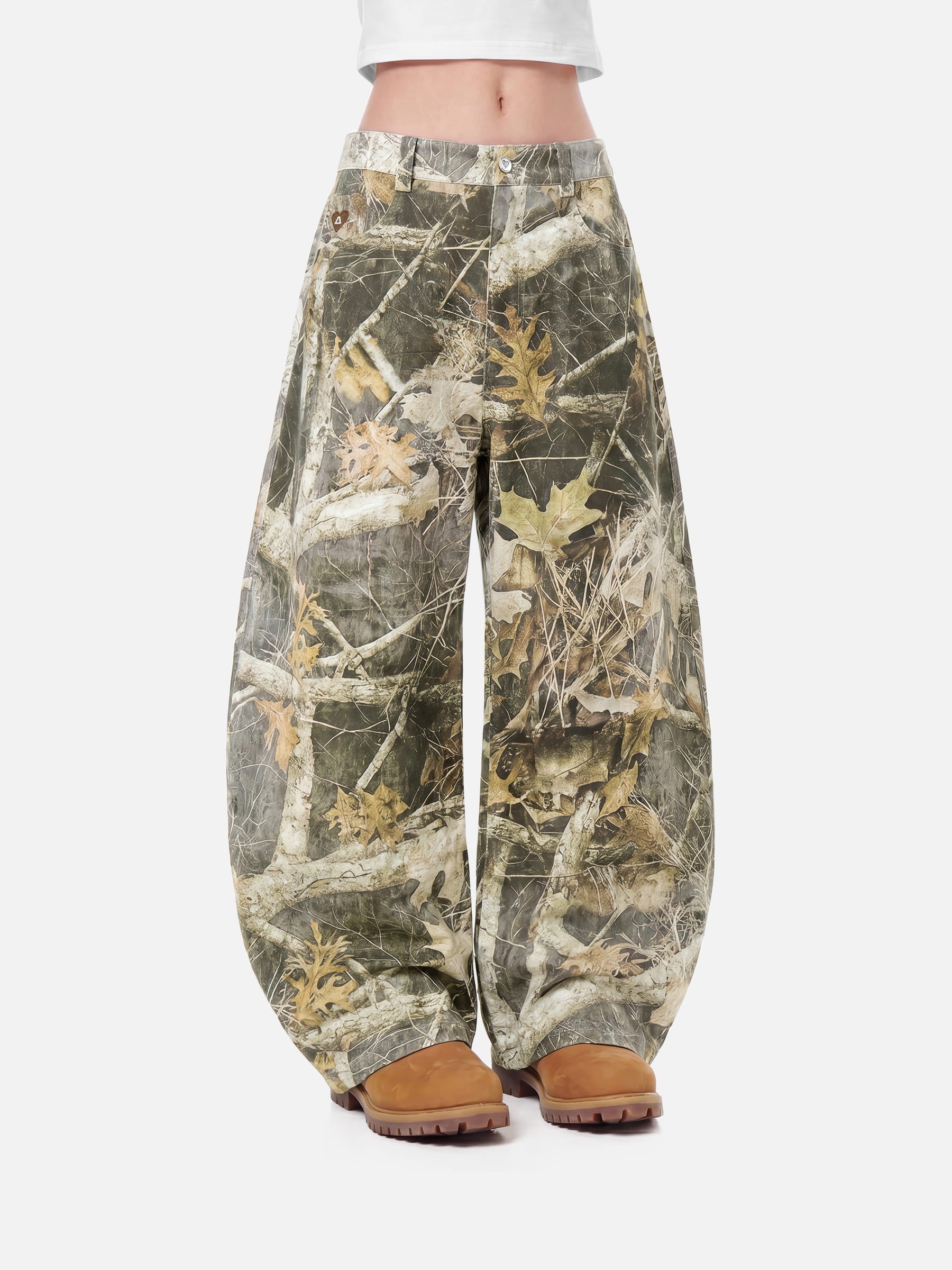 Aelfric Eden Leaf CAMO Baggy Barrel Pants
