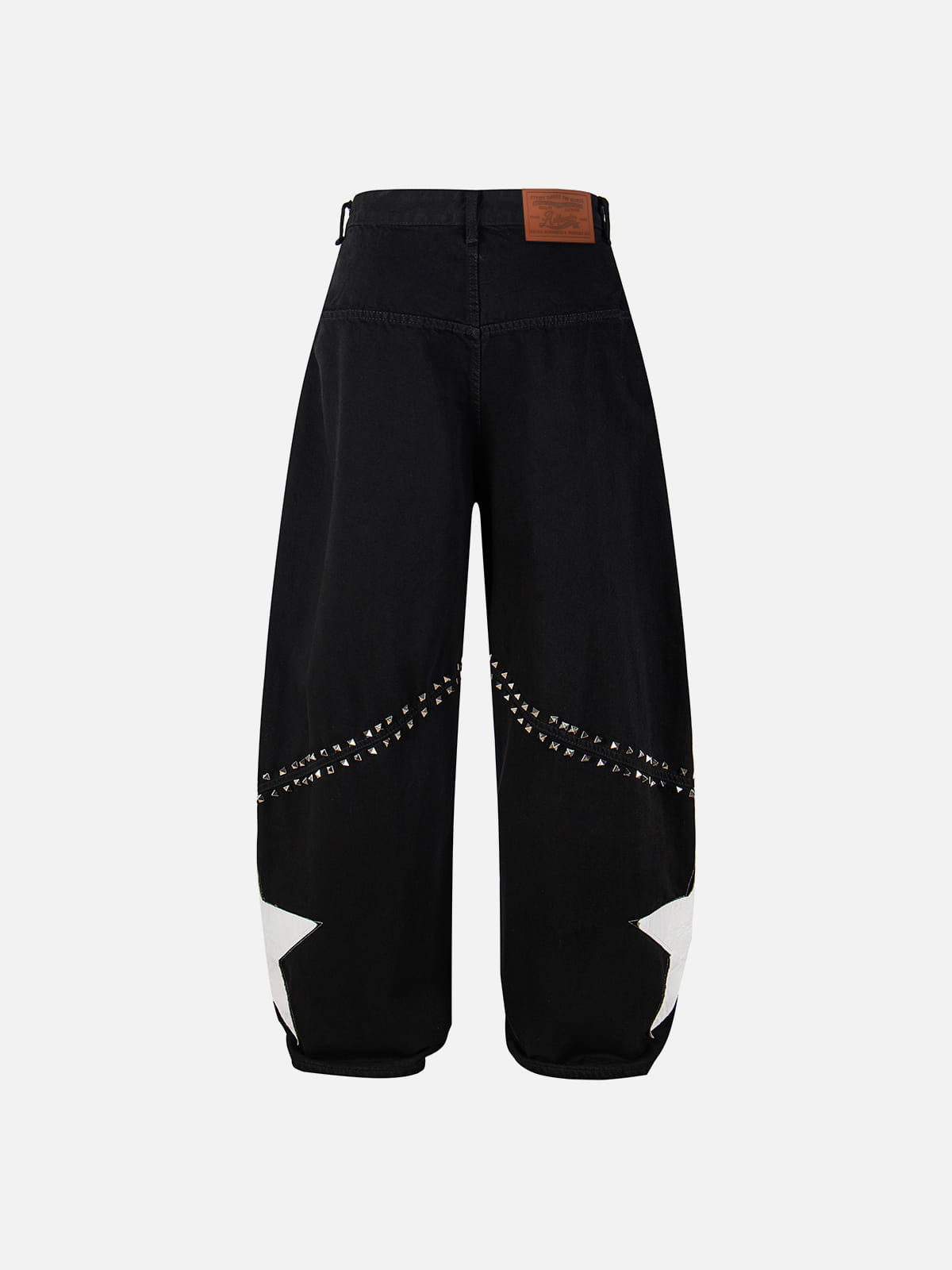 Aelfric Eden Studded Star Baggy Barrel Jeans