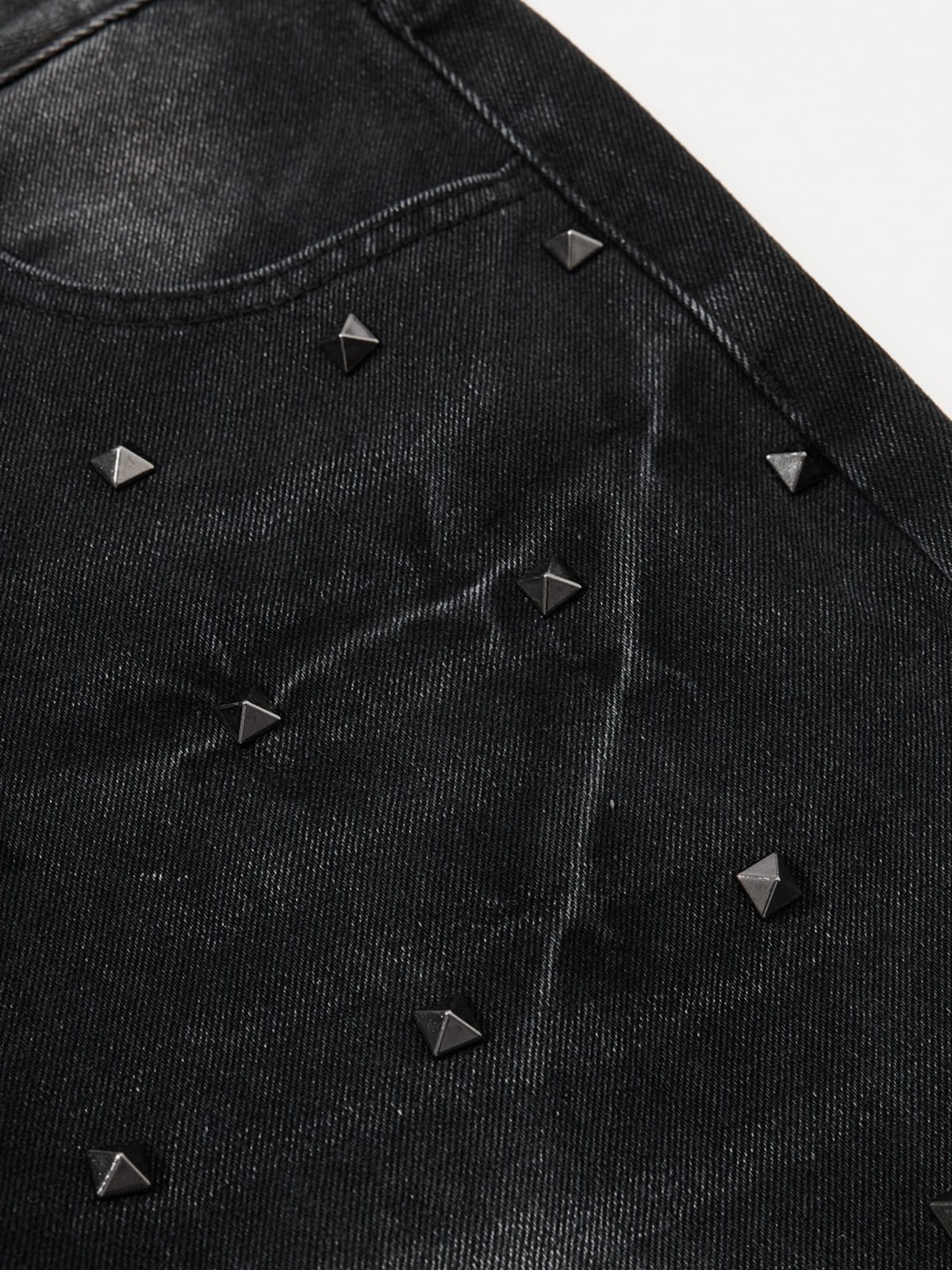 Aelfric Eden Studded Washed Jeans – Aelfric eden