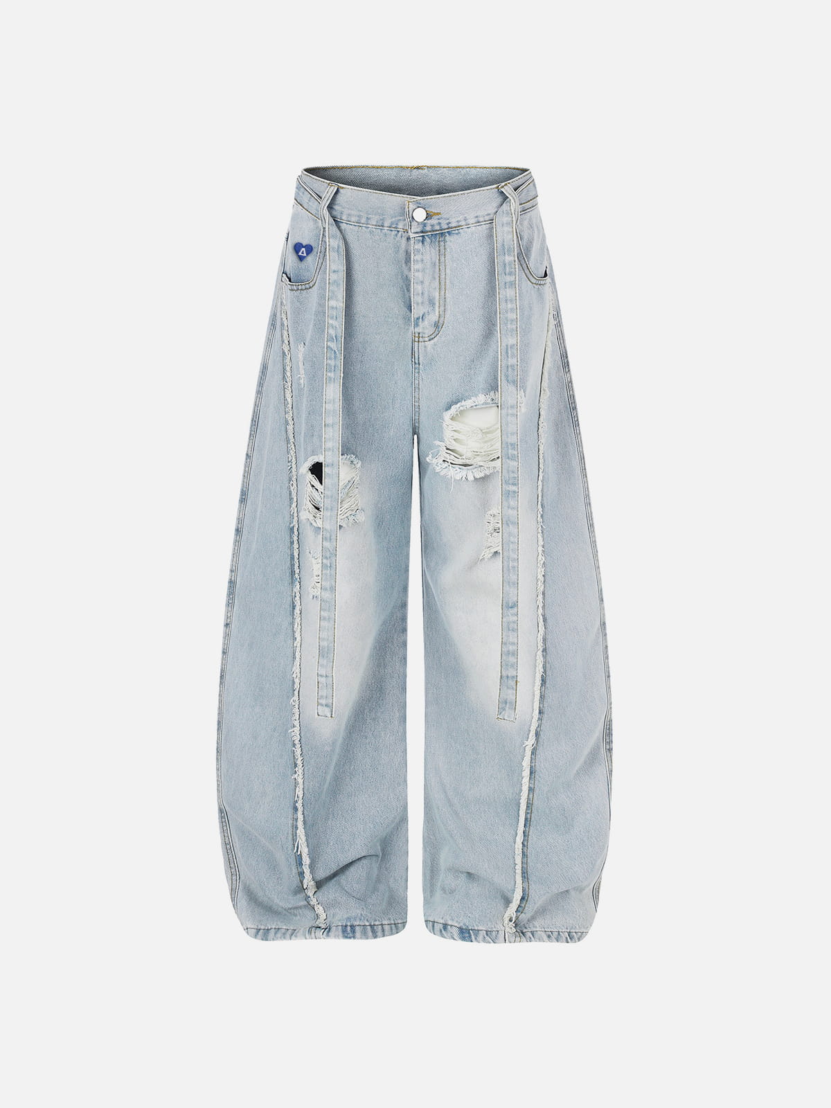 Aelfric Eden Ripped Seam Baggy Barrel Jeans – Aelfric eden