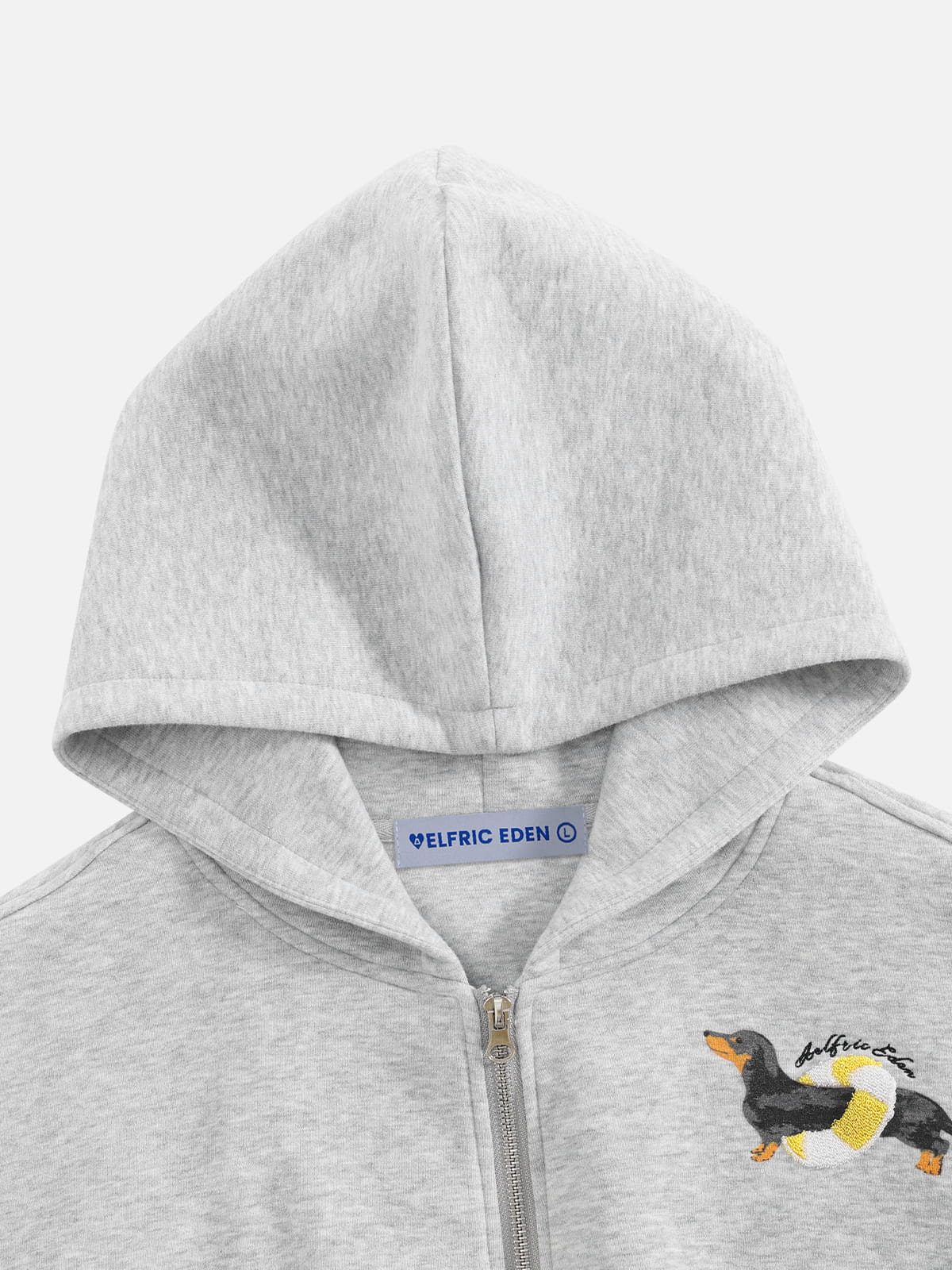 Pre-Order] Aelfric Eden Cropped Dachshund Zip Up Hoodie – Aelfric eden