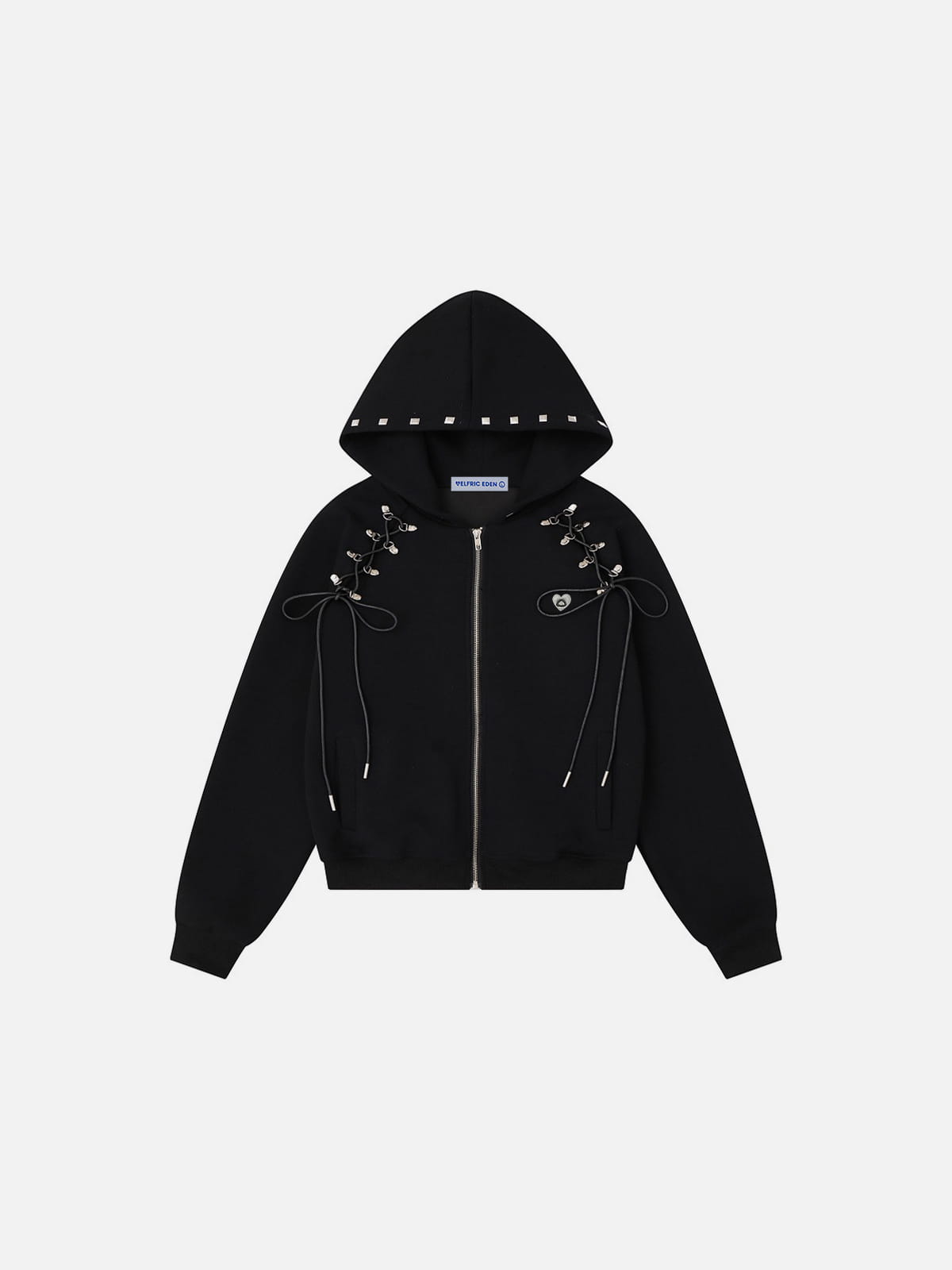 Aelfric Eden Boxy Laced Zip Up Hoodie – Aelfric eden