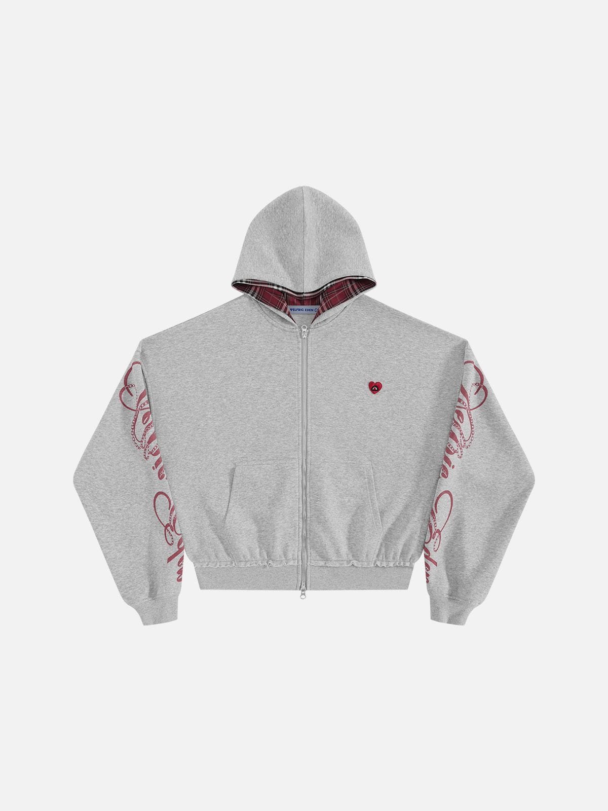 Aelfric Eden Boxy Script Graphic Zip Up Hoodie – Aelfric eden