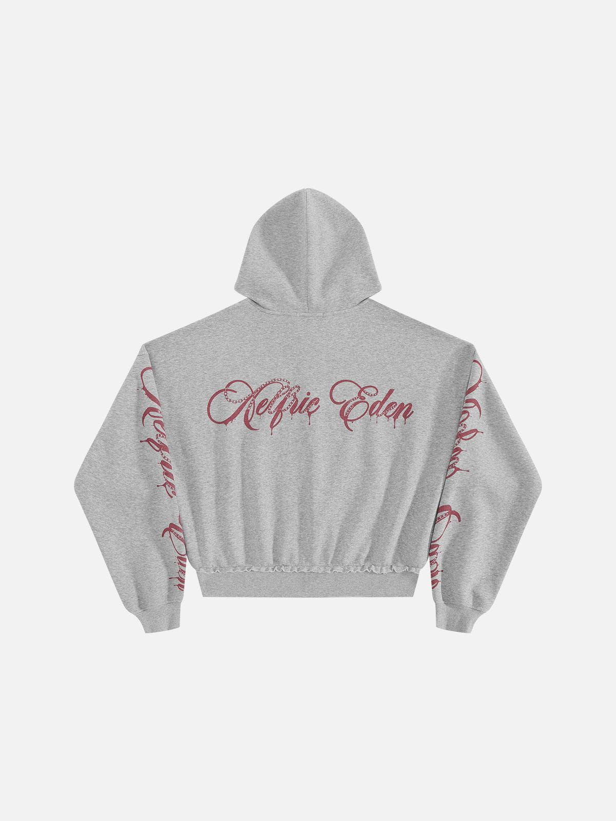 Aelfric Eden Boxy Script Graphic Zip Up Hoodie – Aelfric eden