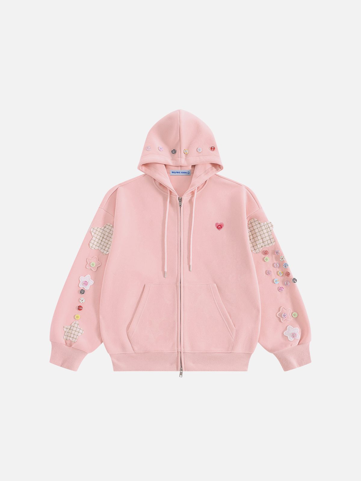 Pre-Order] Aelfric Eden Star Patch Zip Up Hoodie – Aelfric eden