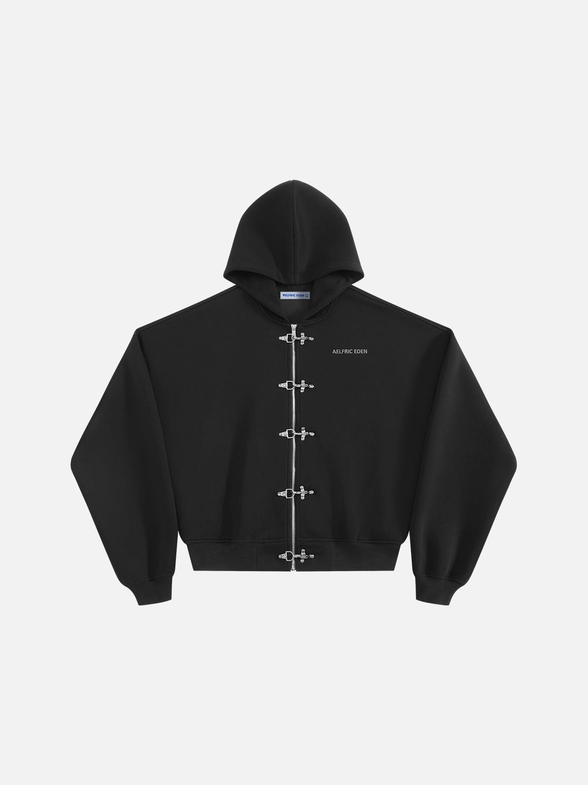 Aelfric Eden Boxy Fireman Clasp Zip Up Hoodie – Aelfric eden