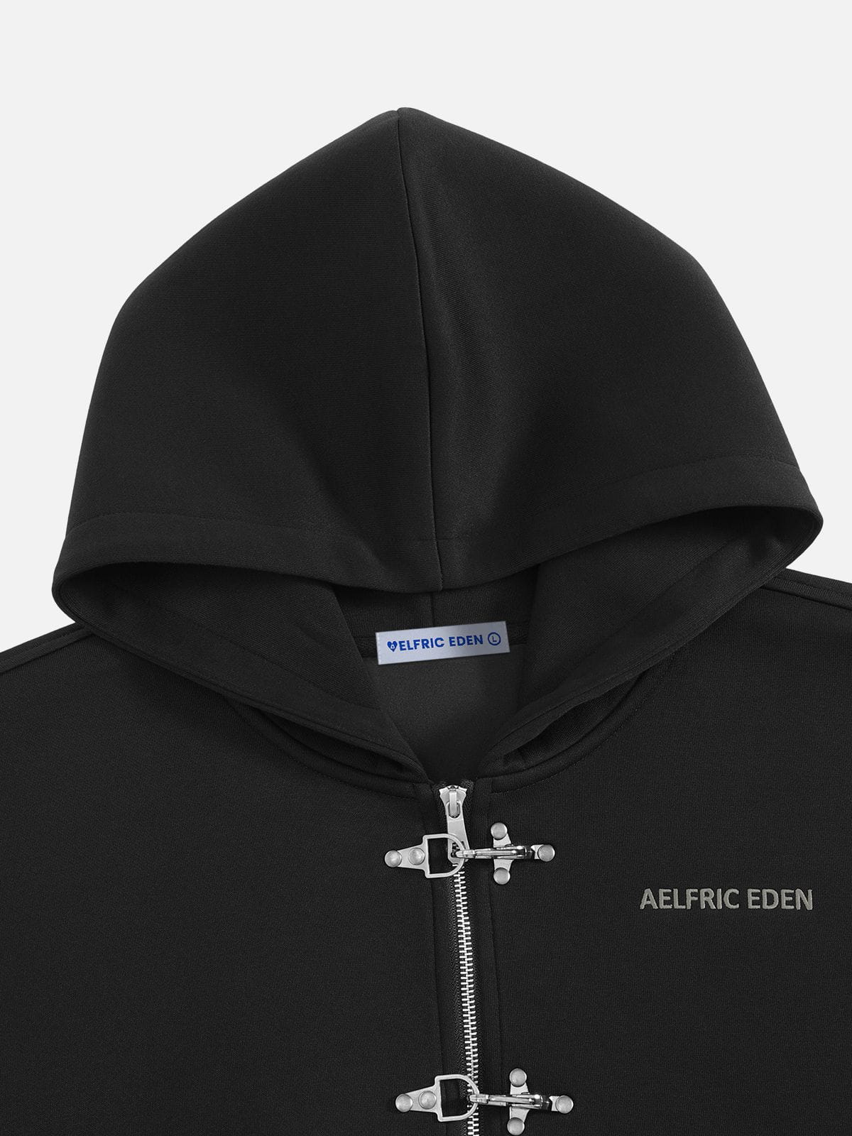 Aelfric Eden Boxy Fireman Clasp Zip Up Hoodie – Aelfric eden