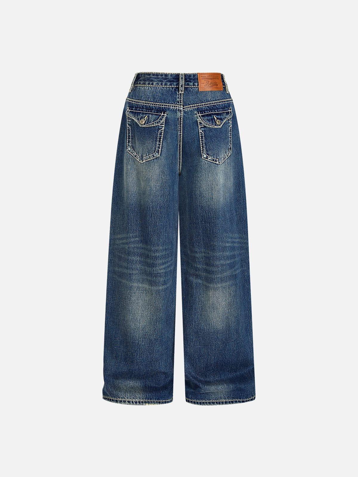 Aelfric Eden Crest Patch Jeans media 1