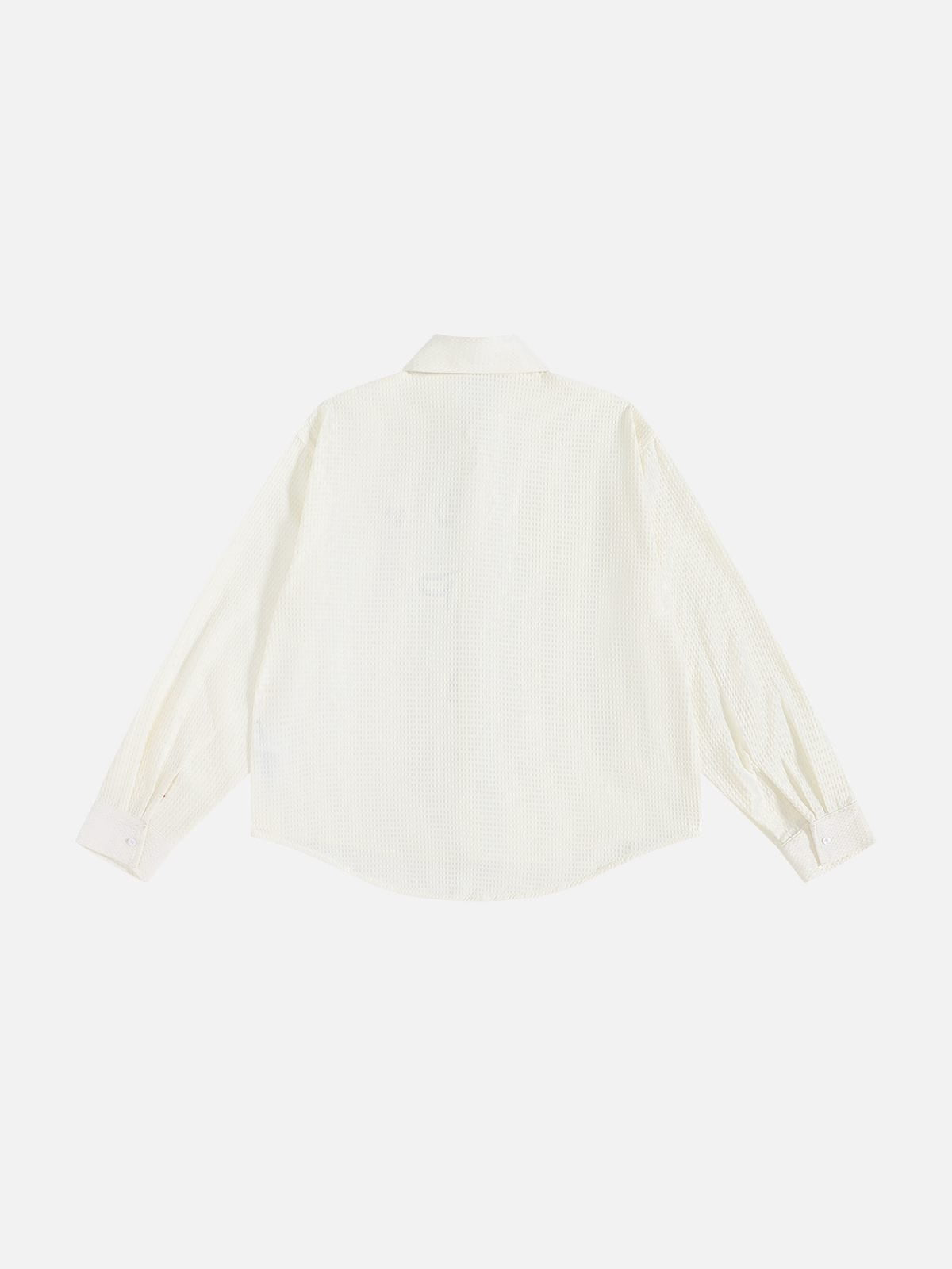 Aelfric Eden Dachshund Embroidery Long Sleeve Shirt media 1