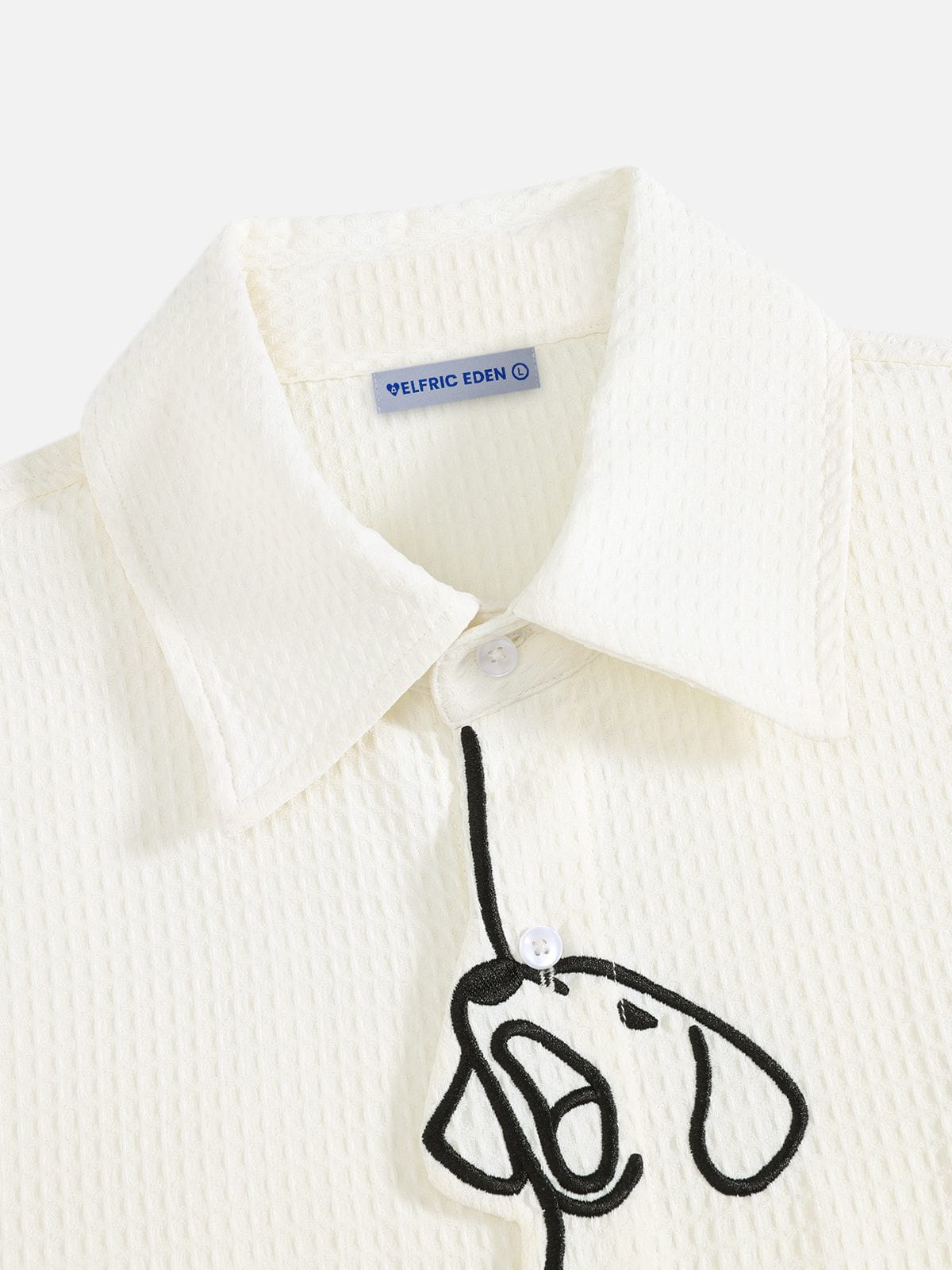 Aelfric Eden Dachshund Embroidery Long Sleeve Shirt media 2