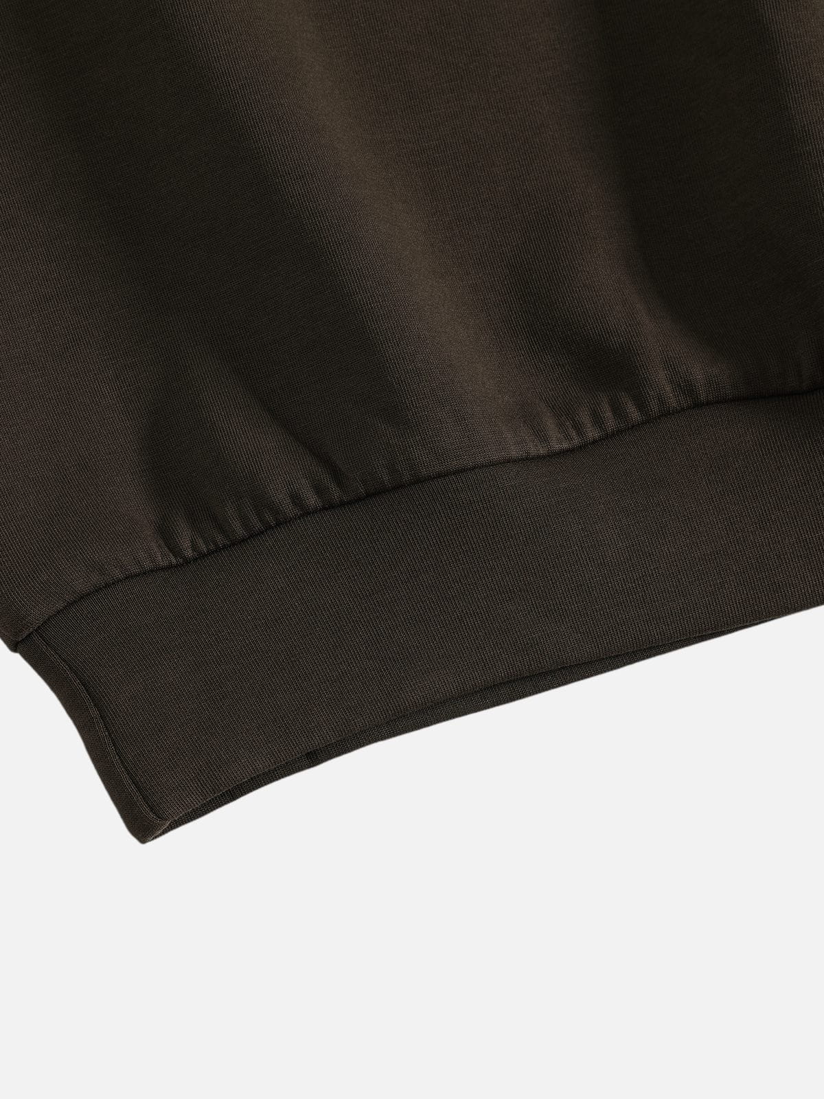 Aelfric Eden Script Off-The-Shoulder Sweatshirt