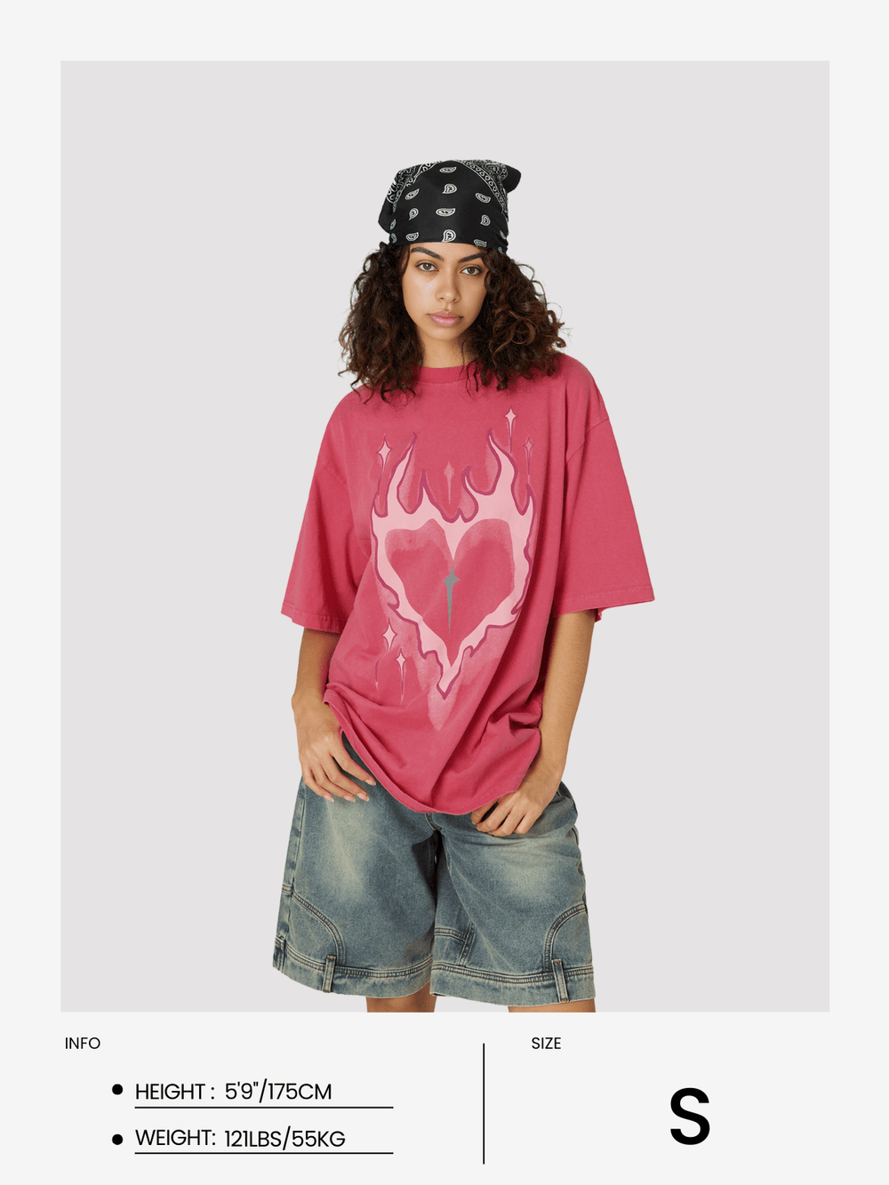 Aelfric Eden Heart Flame Print Tee – Aelfric eden Aelfric Eden Heart Flame Print Tee – Aelfric eden