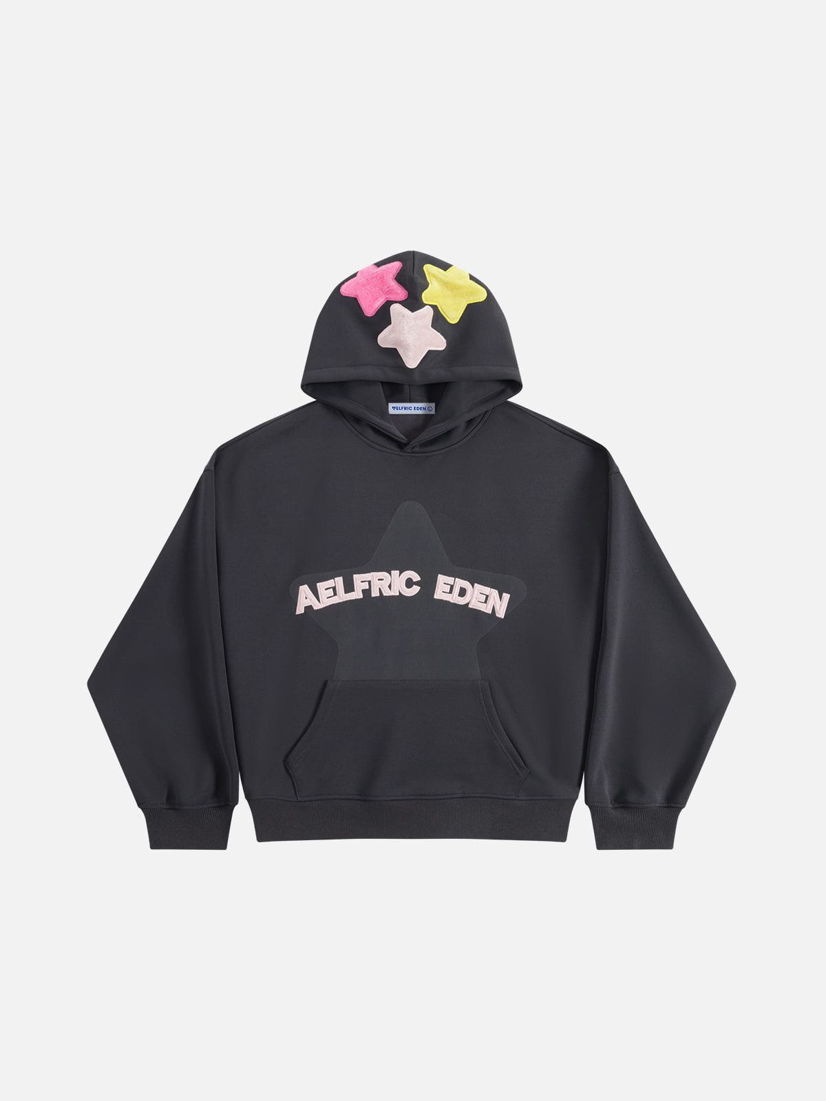 Aelfric Eden Oversized Colorful Eden Star Pullover Hoodie