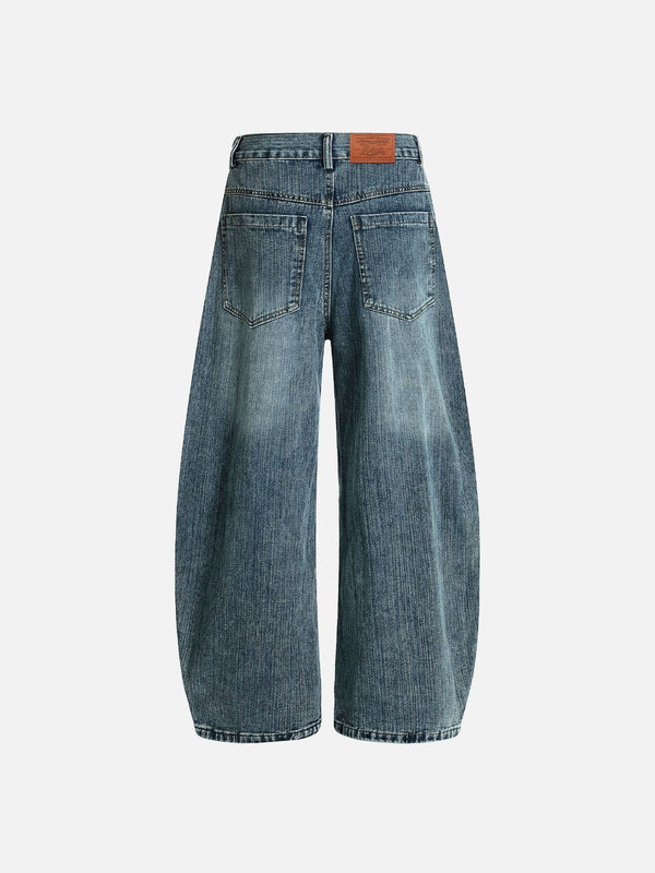 Aelfric Eden Embroidery Baggy Barrel Jeans