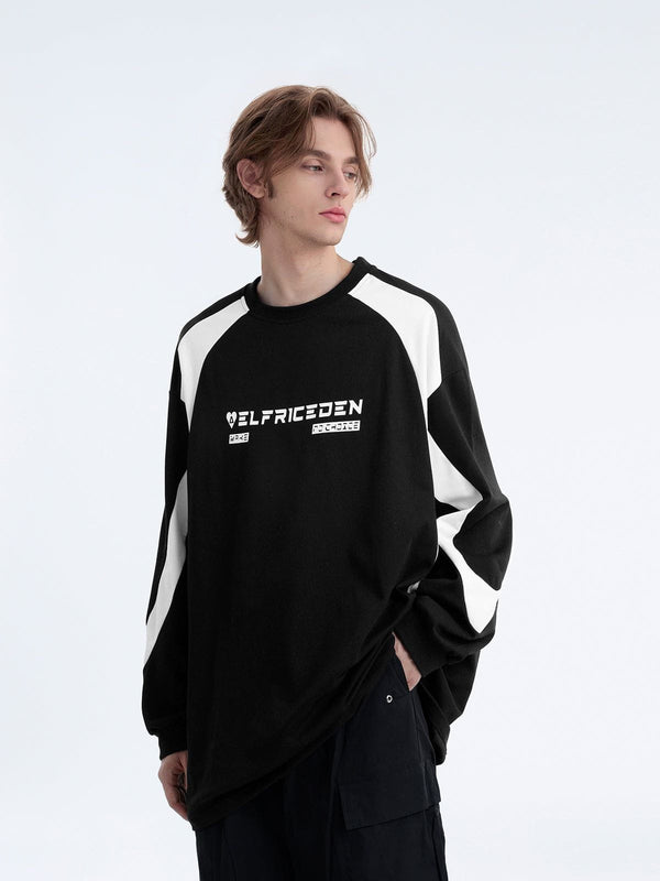 Aelfric Eden Patchwork Racing Vibes Sweatshirt