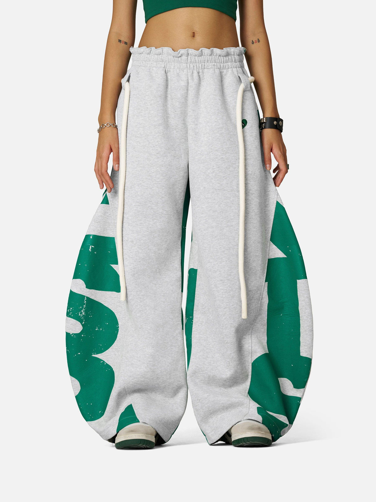 Aelfric Eden Graffiti Super Baggy Barrel Sweatpants