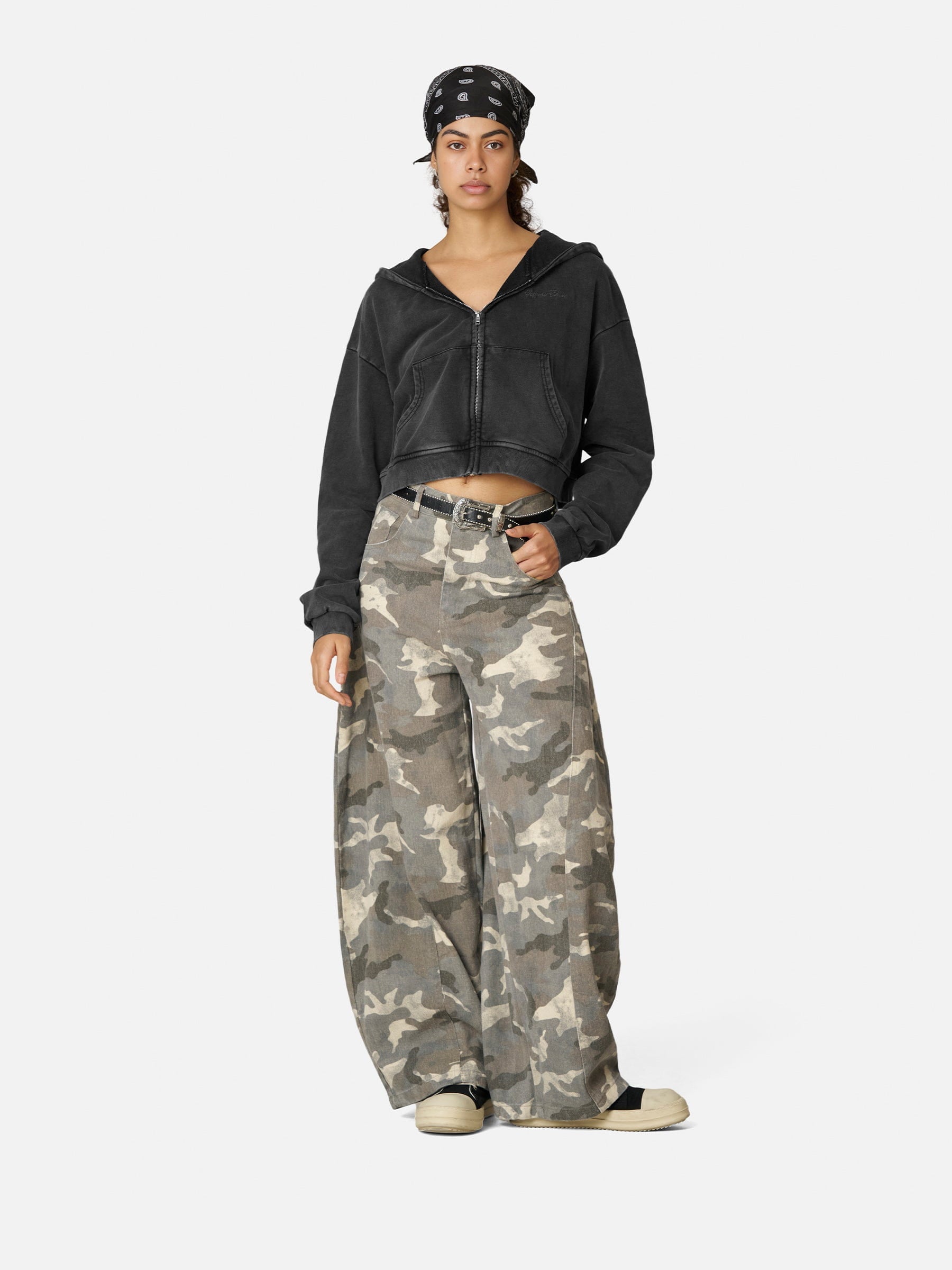 Washed Solid Zip Up Hoodie – Aelfric eden