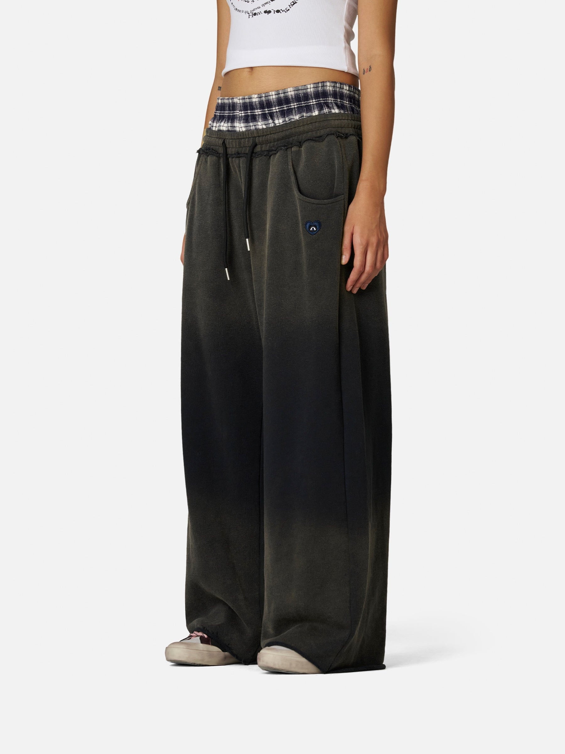 Aelfric Eden Double Waist Vintage Baaggy Sweatpants