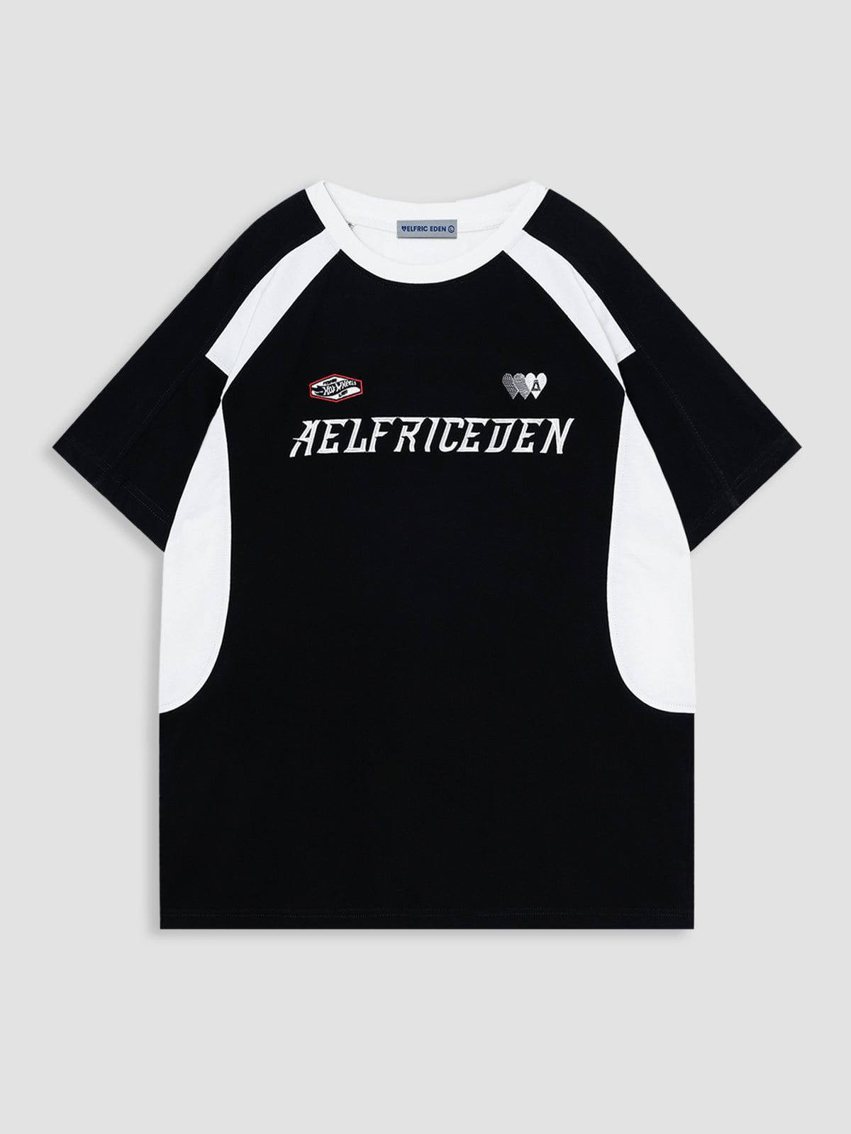 Aelfric Eden Embroidery Color Blocking Tee
