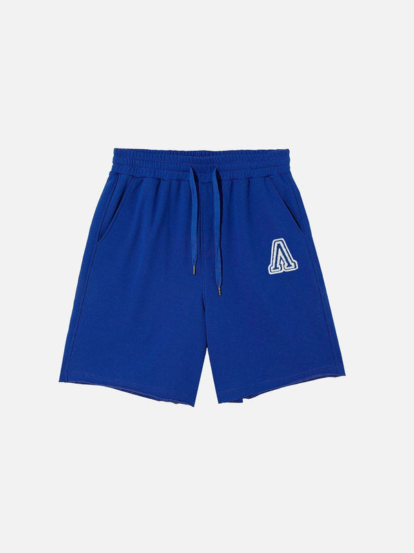 Aelfric Eden Love & Peace Solid Flocking Shorts