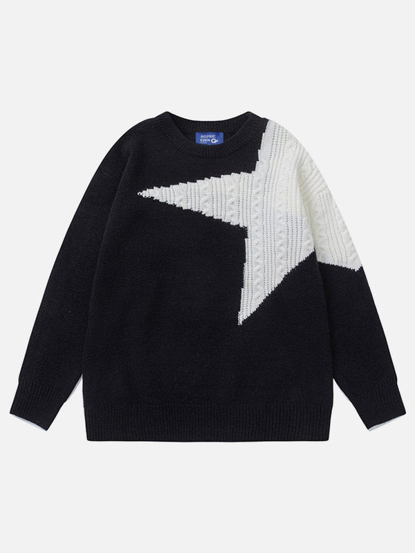 Aelfric Eden Star Patchwork Sweater