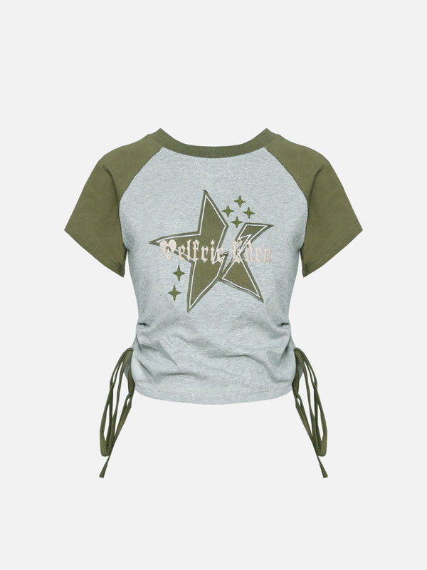 Aelfric Eden Embroidery Star Wrinkle Tee