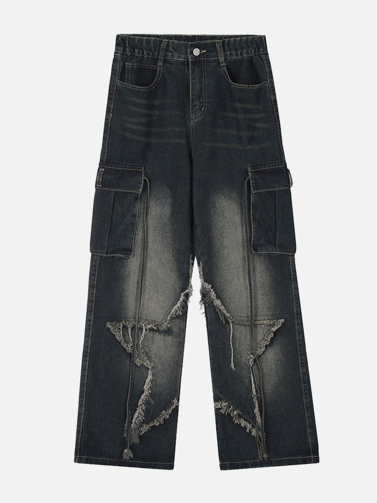 Aelfric Eden Multi Pocket Washed Jeans – Aelfric eden