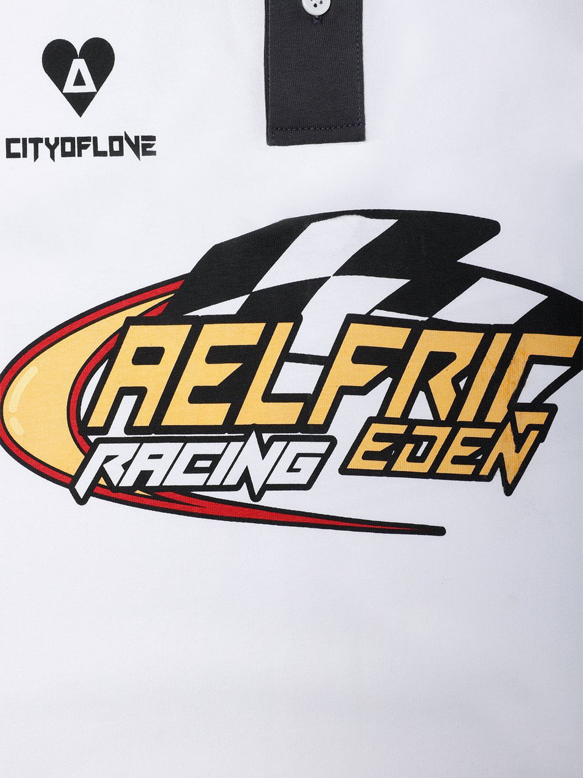 Aelfric Eden Racing Print Polo Tee<font color=