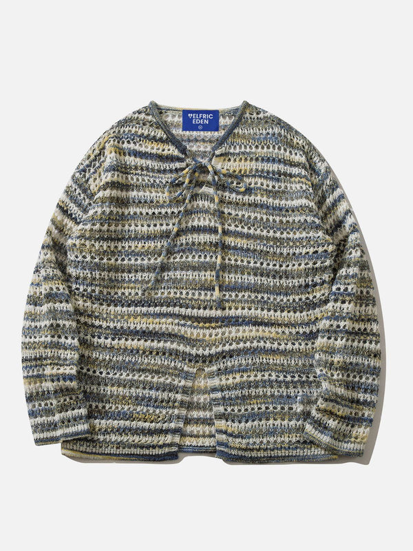 Aelfric Eden Cut-Out Wool Blend Sweater