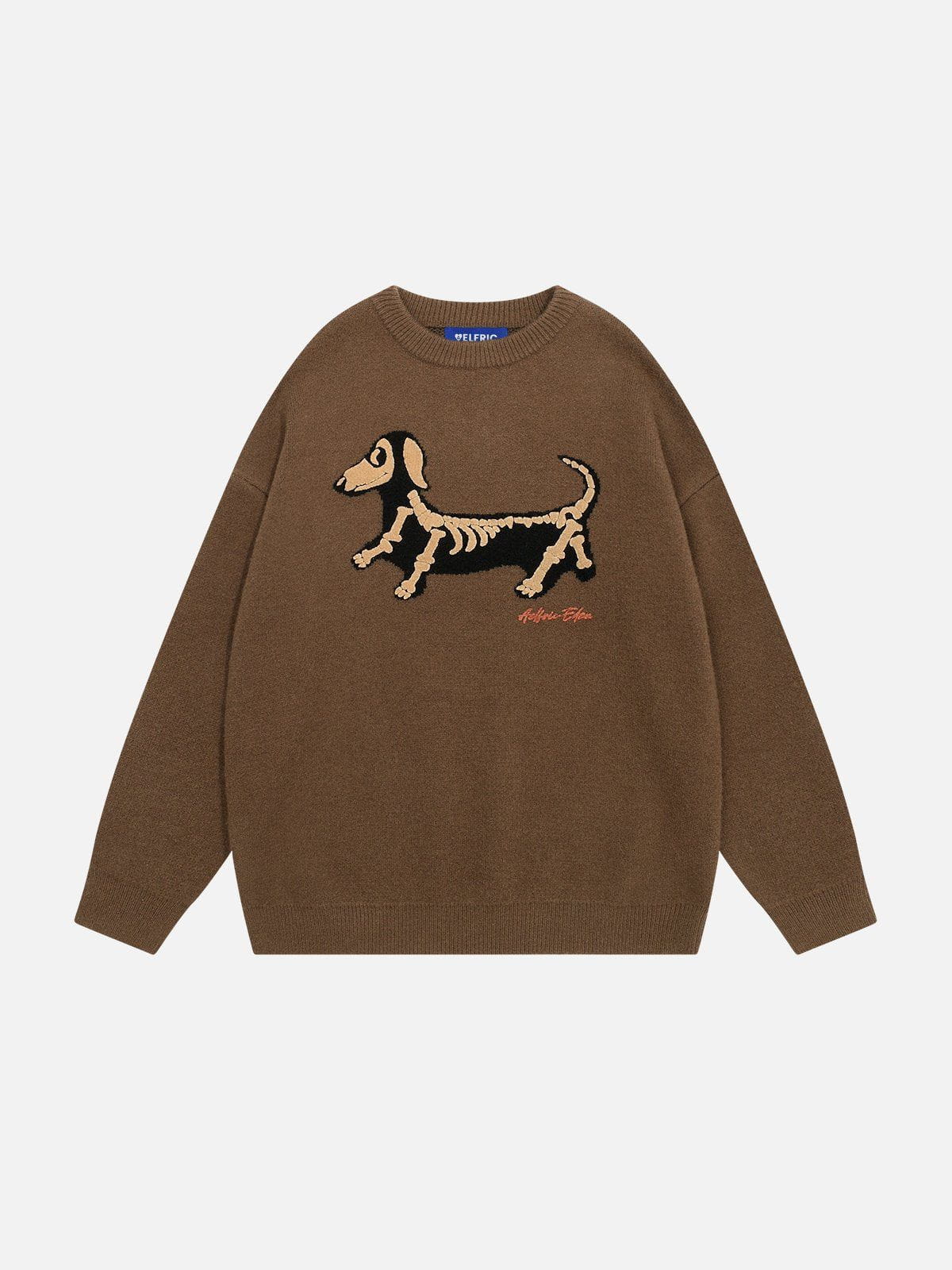 Aelfric Eden Skeleton Dachshund Sweater