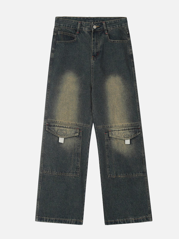 Aelfric Eden Big Pocket Washed  Loose Jeans