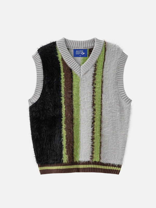 Aelfric Eden Color Blocking Line Sweater Vest