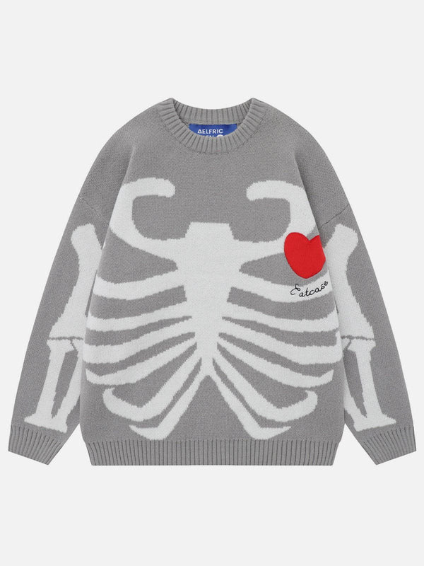 Aelfric Eden Skeleton Jacquard Sweater