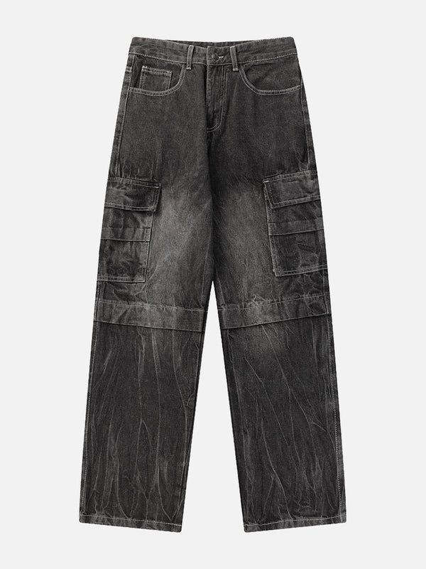 Aelfric Eden Water Pattern Washed Jeans